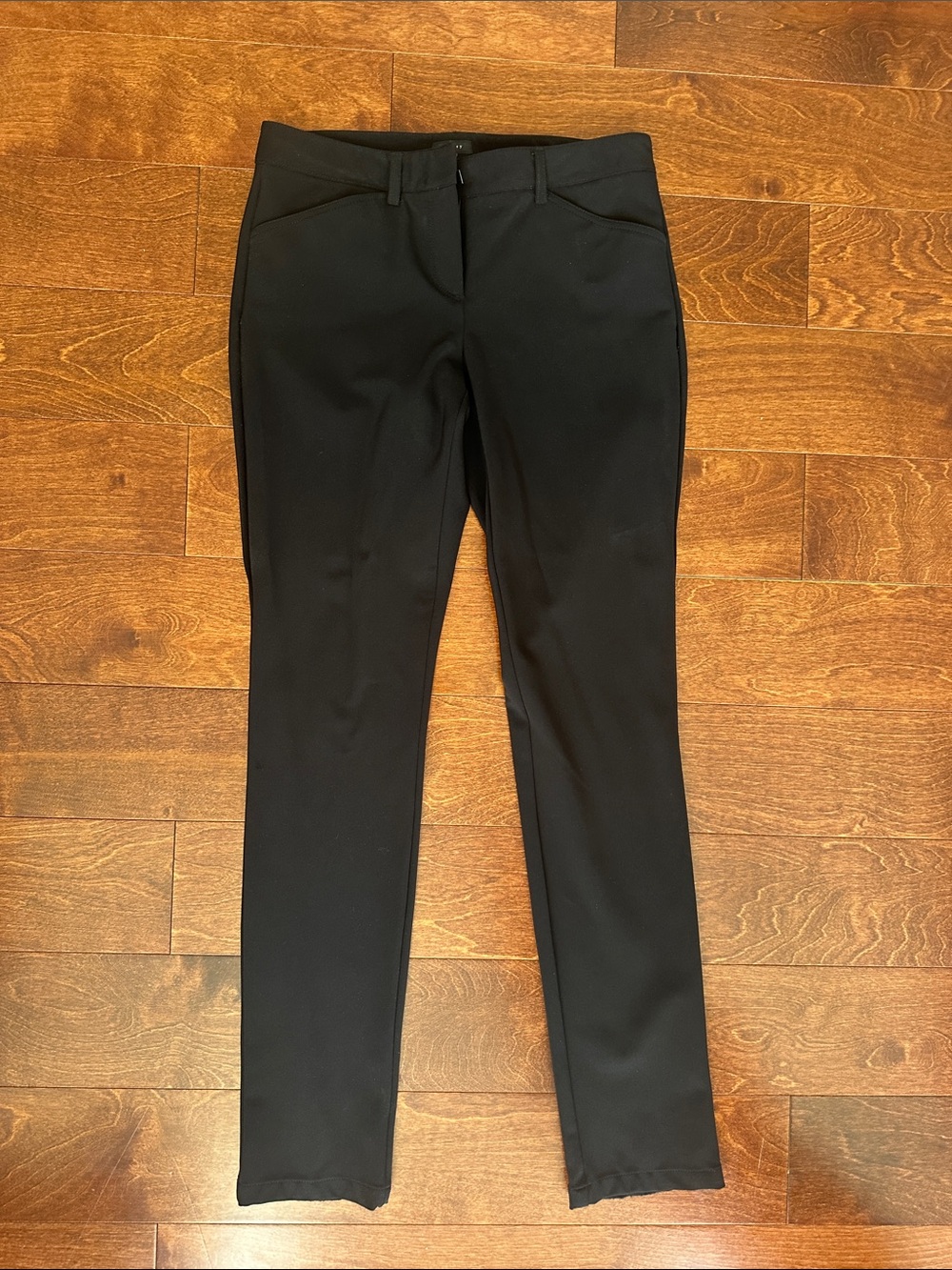 Theory Black Skinny Ponte Pants